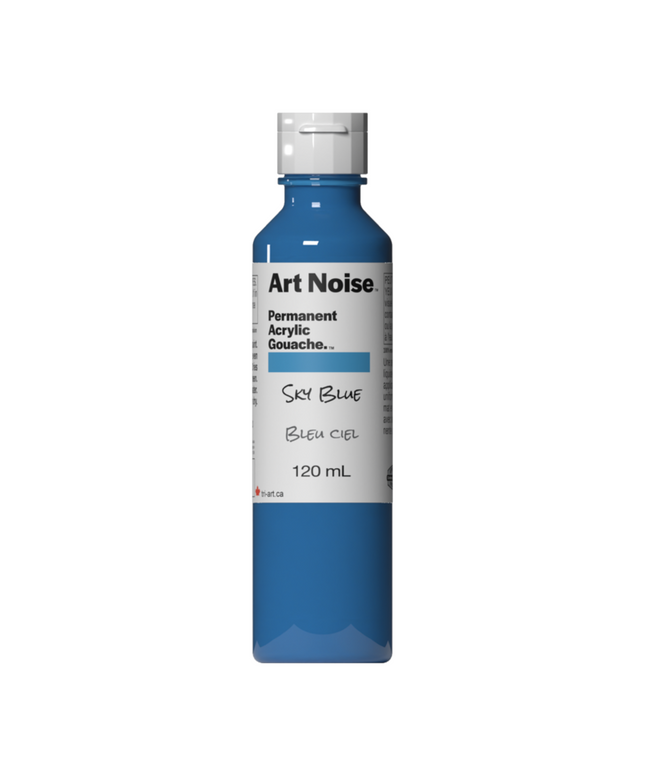 Kunstrauschen: Himmelblau