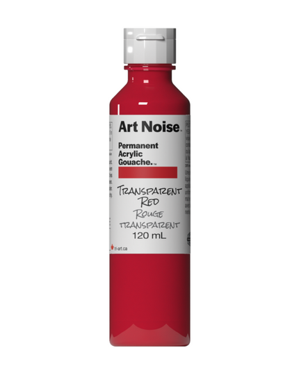 Kunstrauschen: Transparentes Rot