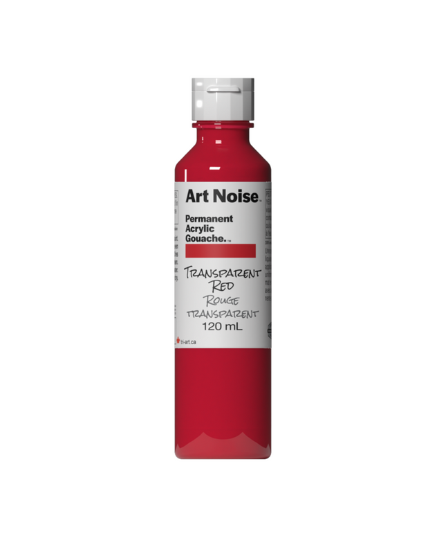 Kunstrauschen: Transparentes Rot