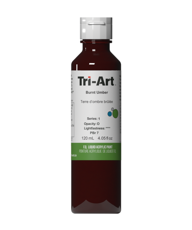 Tri-Art Flüssigacrylfarbe: Gebrannte Umbra