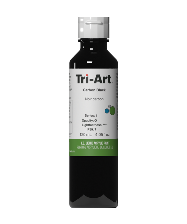 Tri-Art Flüssigacrylfarbe: Carbon Black