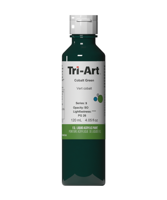 Tri-Art Flüssigacrylfarbe: Kobaltgrün