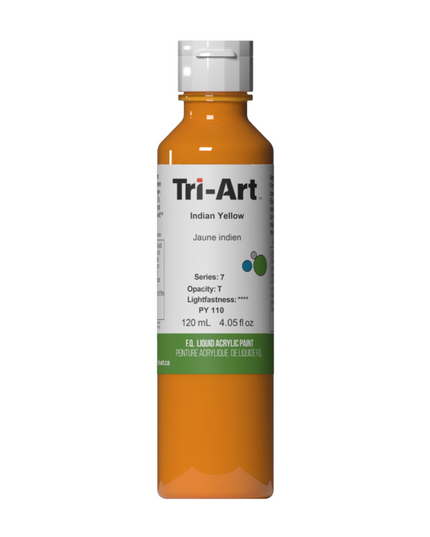 Tri-Art Liquid Acrylic Paint : Indian Yellow