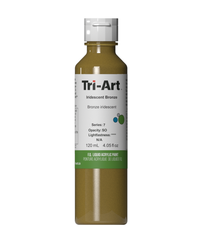 Tri-Art Flüssigacrylfarbe: Irisierendes Bronze