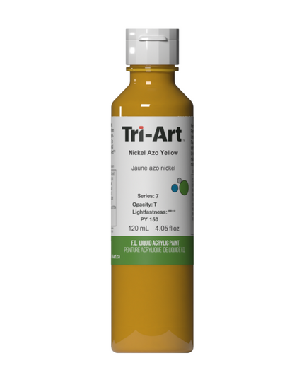 Tri-Art Flüssigacrylfarbe: Nickel-Azogelb