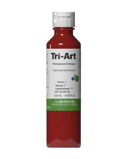 Tri-Art Flüssigacrylfarbe: Permanentes Karmesinrot