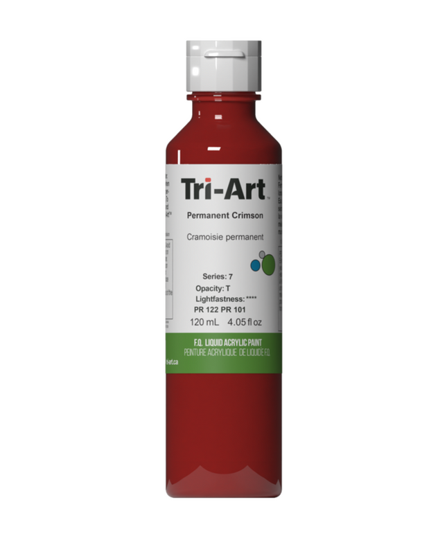 Tri-Art Flüssigacrylfarbe: Permanentes Karmesinrot