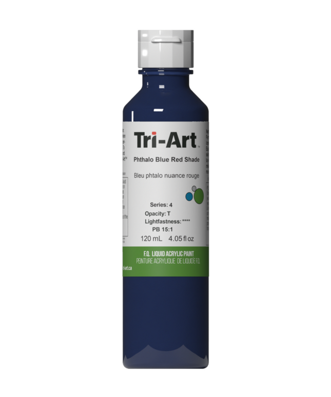 Tri-Art Flüssigacrylfarbe: Phthaloblau-Rotton