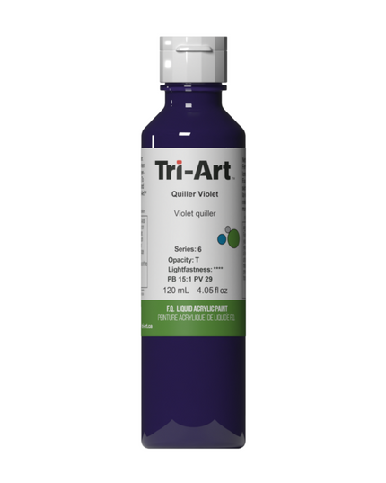 Tri-Art Flüssigacrylfarbe: Quiller Violett