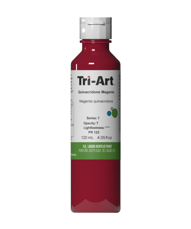 Tri-Art Flüssigacrylfarbe: Chinacridonmagenta