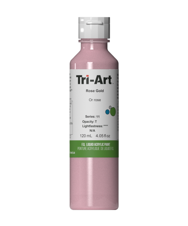 Tri-Art Flüssigacrylfarbe: Roségold