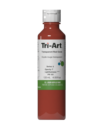 Tri-Art Flüssigacrylfarbe: Transparentes Rotoxid