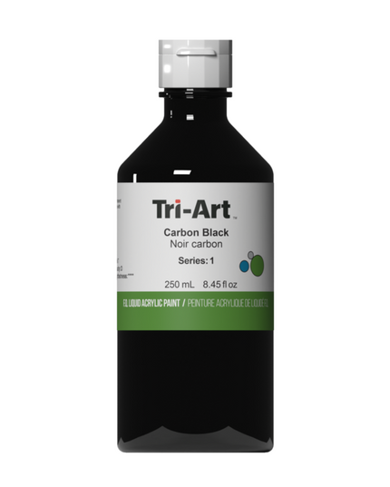 Tri-Art Flüssigacrylfarbe: Carbon Black