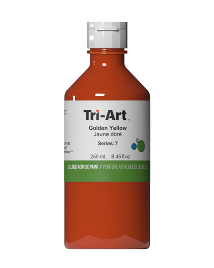 Tri-Art Flüssigacrylfarbe: Goldgelb