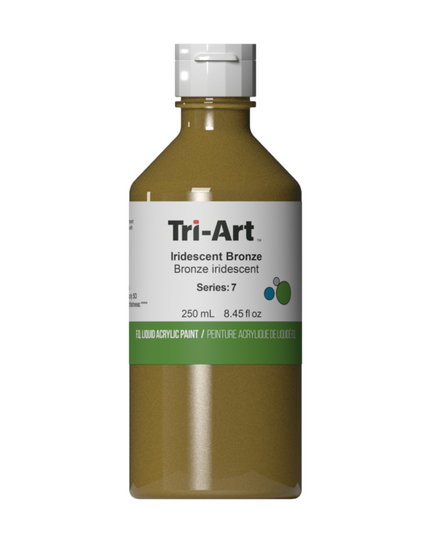 Tri-Art Flüssigacrylfarbe: Irisierendes Bronze