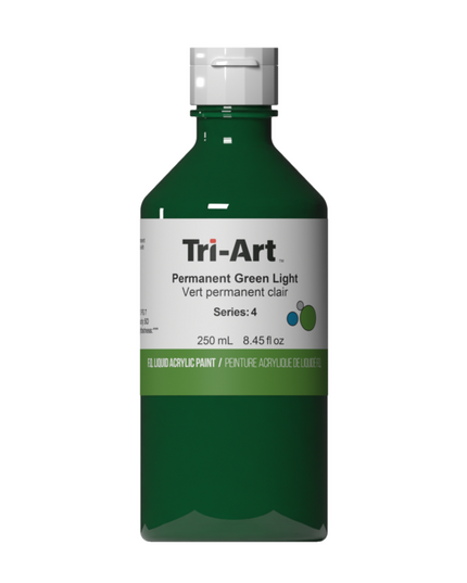 Tri-Art Flüssigacrylfarbe: Permanentes Grünlicht