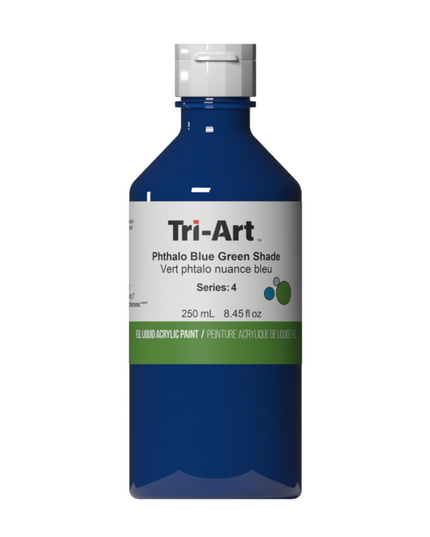 Tri-Art Flüssigacrylfarbe: Phthaloblaugrüner Farbton