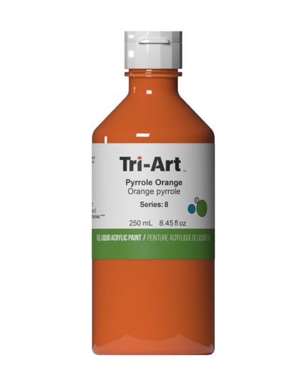 Tri-Art Liquid Acrylic Paint : Pyrrole Orange
