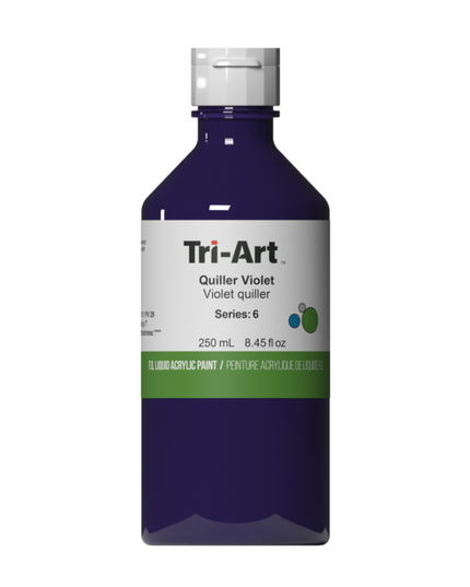 Tri-Art Flüssigacrylfarbe: Quiller Violett