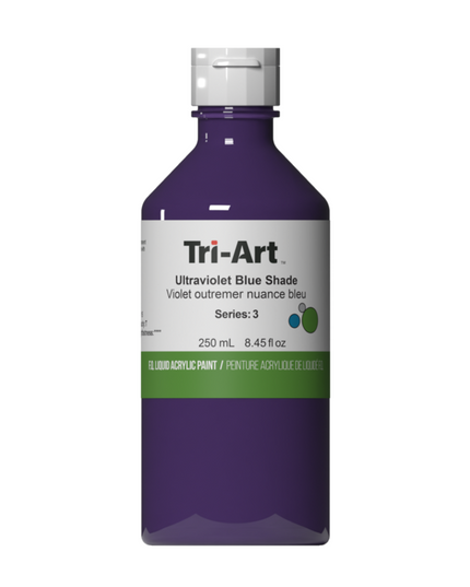 Tri-Art Flüssigacrylfarbe: Ultramarinviolett BS