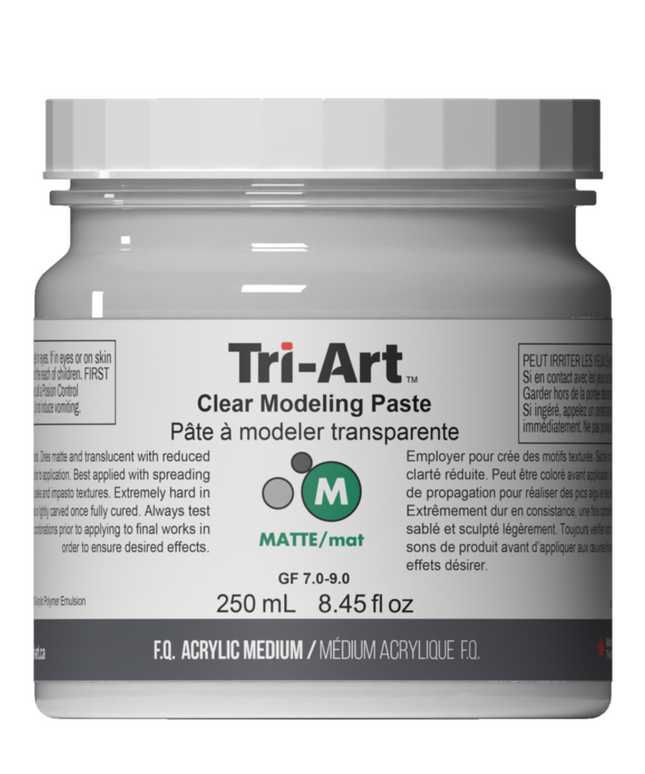 Tri-Art Medium : Modeling Paste Clear